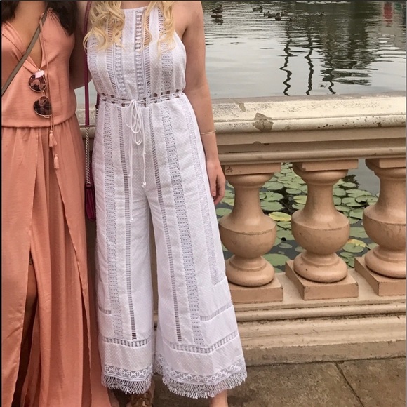 Free People Pants - Free people jumpsuit - like new! Worn one time xs